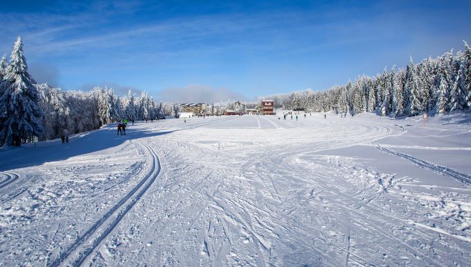Areál bežeckého lyžovania - Skalka pri Kremnici