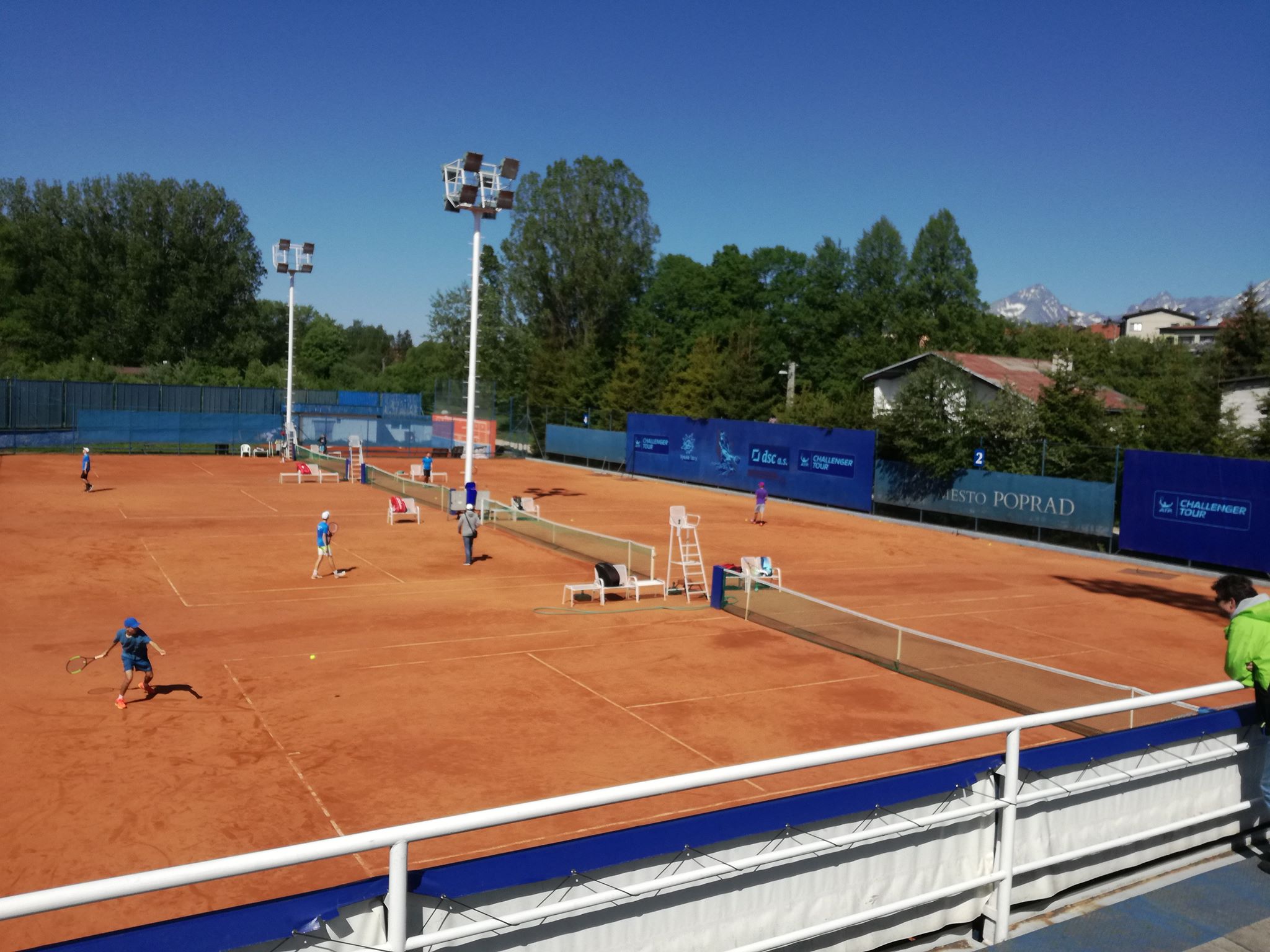 Tenisové kurty mesta Poprad