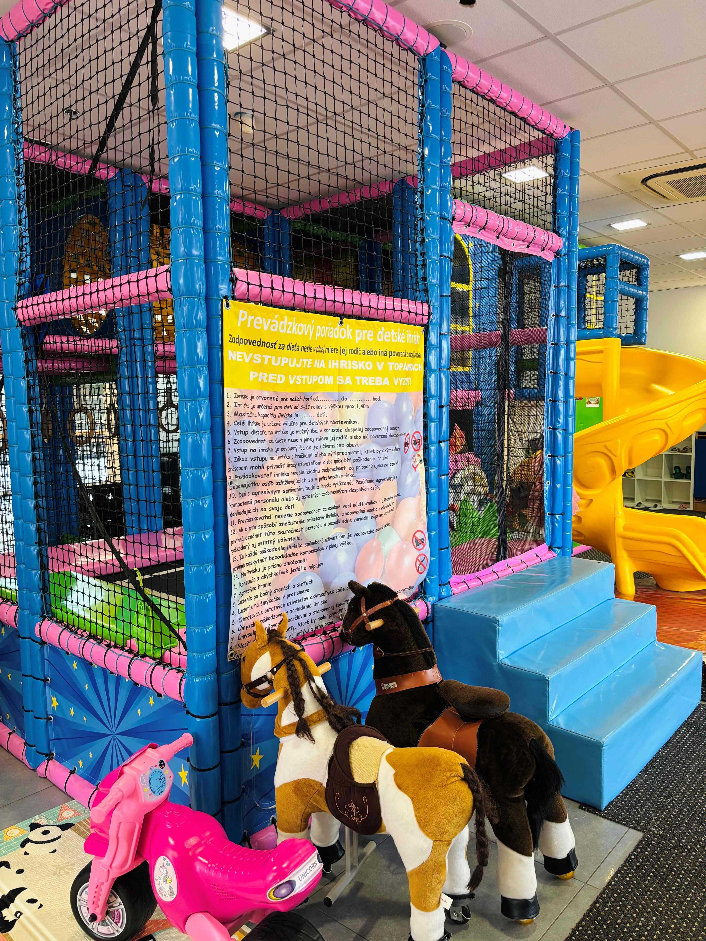 Detské interiérové ihrisko LUMIA