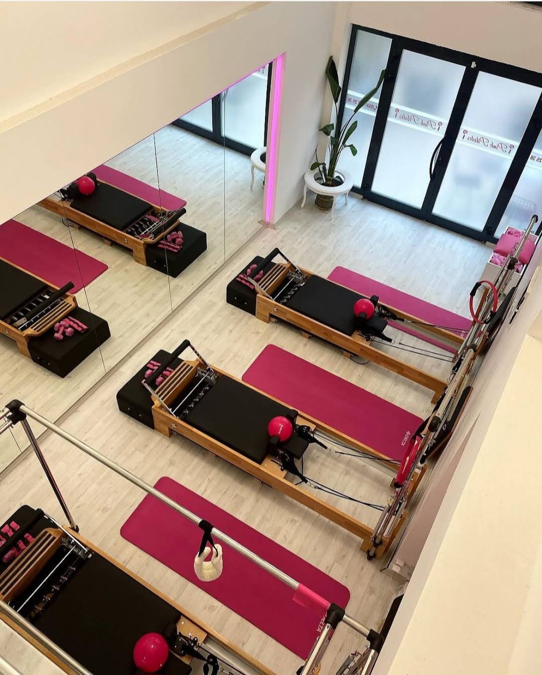 Pink Reformer Pilates