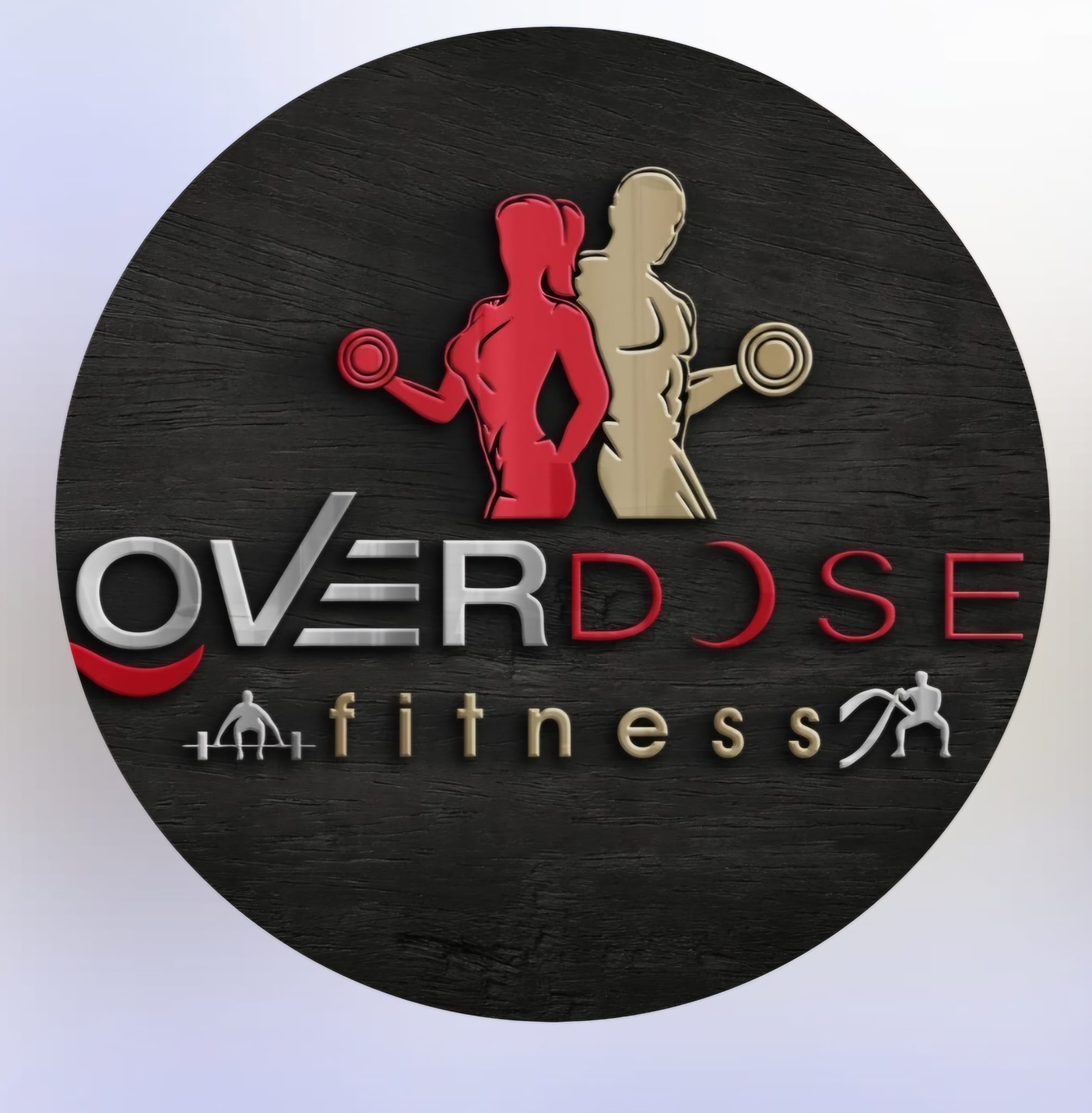 OverDose Fitness - Logo