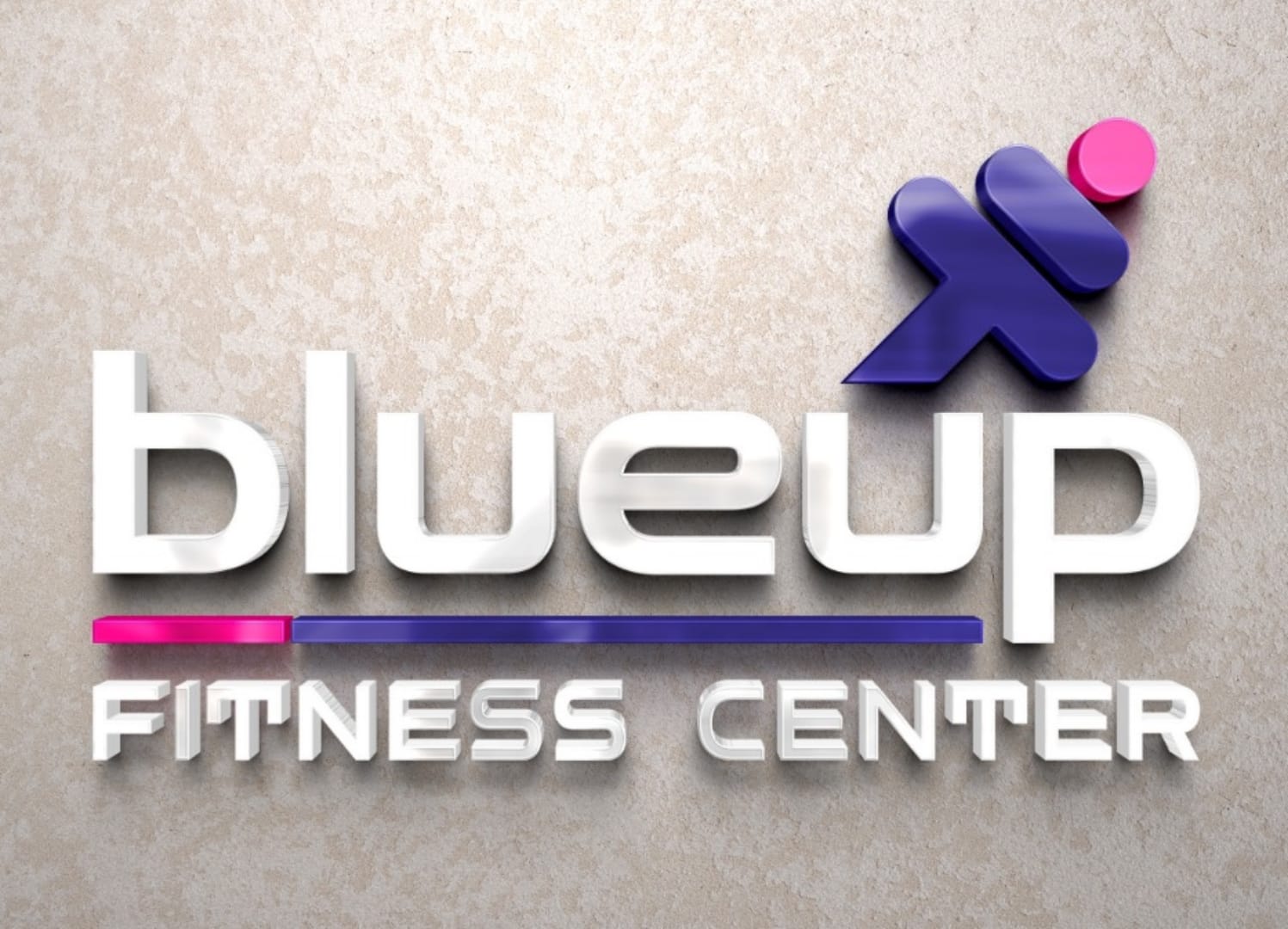 Blueup Fitness Center - Logo